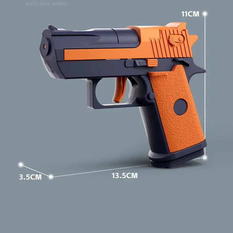 Mini water pistol Summer Shooting Watergun Manual Water Gun Mechanical continuous firing Water Gun Outdoor Pool Game Toys 6