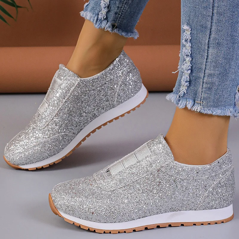 Women's Sneaker Bling Women Sneakers For Fashion Woman Shoes Casual Sports Zapatillas De Mujer New Female Vulcanize Footwear