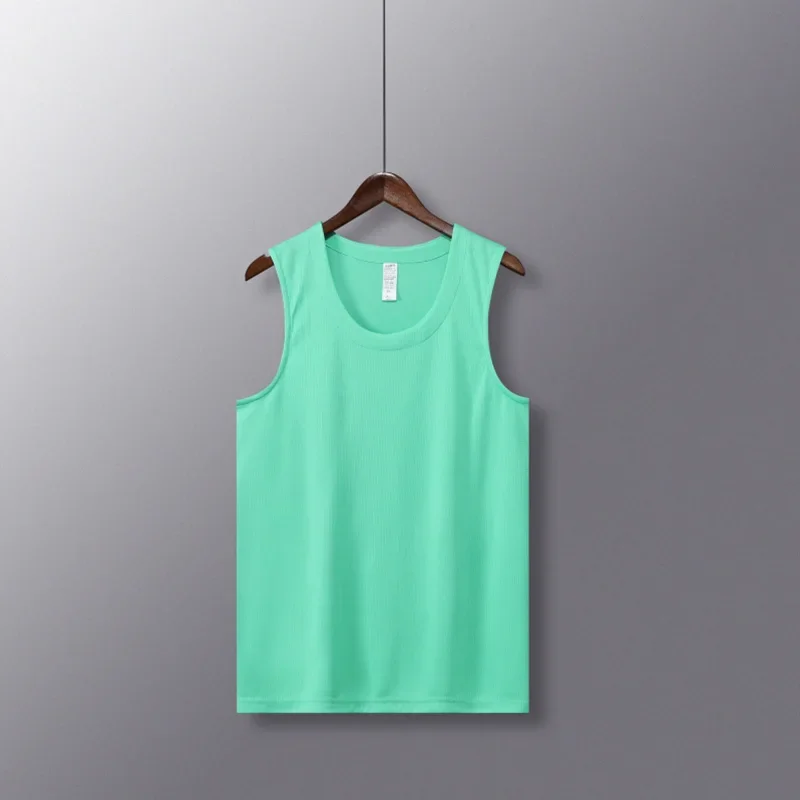 thumbnail image 1 of Camisetas de baloncesto para hombre, camisetas de fútbol para jóvenes, uniformes personalizados en blanco para gimnasio, correr, entrenamiento, camisetas sueltas, trajes, camisetas sin mangas, 1 of 5