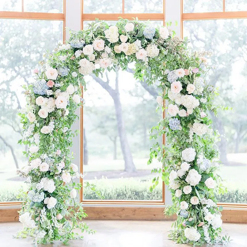 Wedding Arch Flower Frame Stand Balloon Arch Support Wedding Party Supplies Outdoor Lawn Decor Baby Shower Birthday Backdrop For wedding arch stand wedding arch set party arch set wedding flower stand