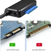 USB 3.0 to SATA Cable Convert Splitter with DC Power Supply Port Up Sata III Data Cord PC 2.5inch HDD Laptop SSD Cable Adapter - Image 6