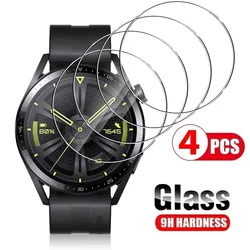 4-Pack Pellicola Protettiva in Vetro Temperato per Smartwatch - Protezione Schermo da 46mm