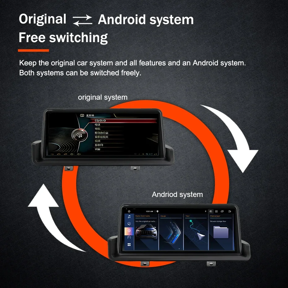 Carplay Android 13 Qualcomm Snapdragon Auto Auto Radio Für BMW 3er E90 E91 E92 E93 2005-2012 autoradio Multimedia-player GPS – Detail 11