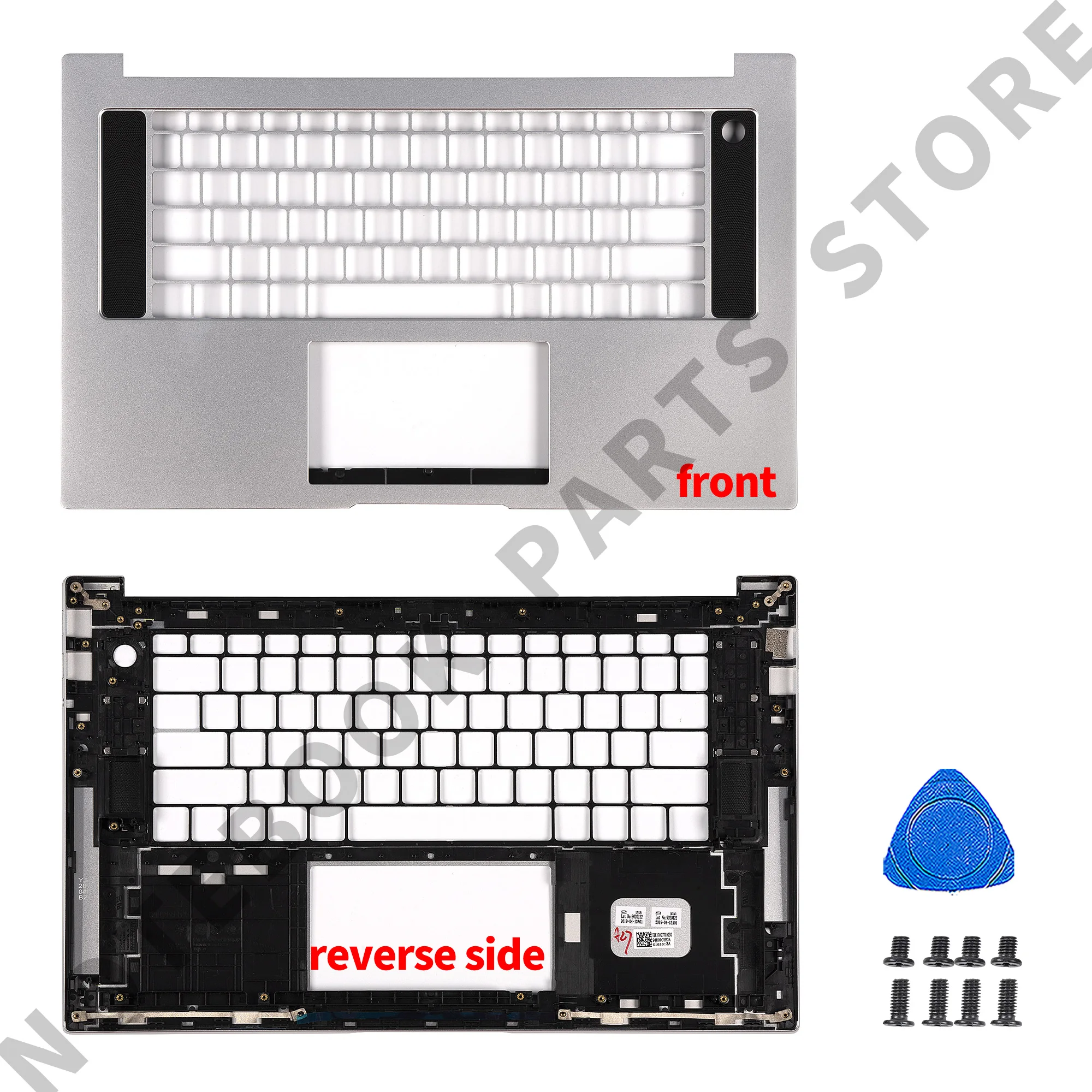 Honor MagicBook Pro용 노트북 부품, 16 HBL-W19L HBB/HLYL-WFQ9 HLY-W19R LCD 후면 커버 베젤 팜레스트 하단 케이스 힌지 커버
