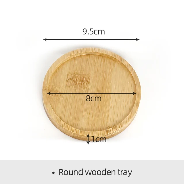 Round Wood tray