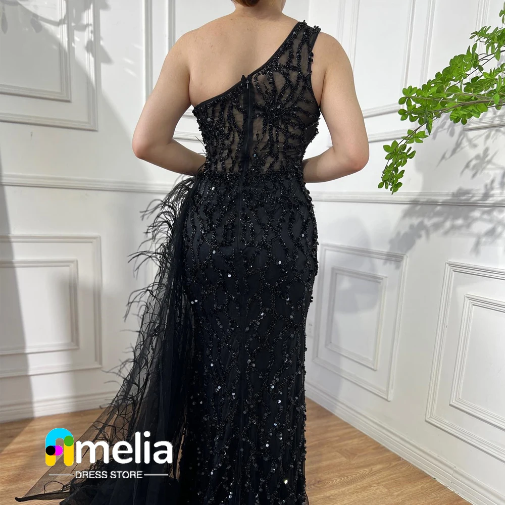 

Женское вечернее платье до пола Amelia, черное платье с вырезом лодочкой и длинным рукавом для выпускного вечера, на лето, 2023