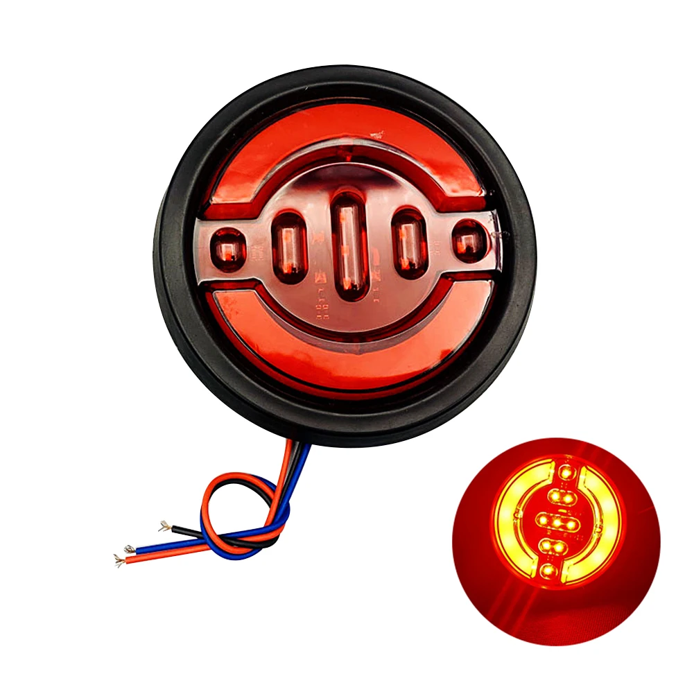 LED ���� �ڵ��� �Ĺ� �Ĺ̵�, �극��ũ ���� ���̵� ��Ŀ, ȸ�� ��� ǥ�ñ�, Ʈ�� Ʈ���Ϸ� �ݻ���, ATV ����, 24V, 4.92 ��ġ, 1 ��