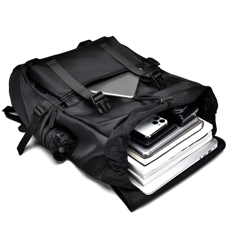 Good Quality High Capacity Business Travel Backpack Men Oudtoor Casual Waterproof School College Bag Mochila 5