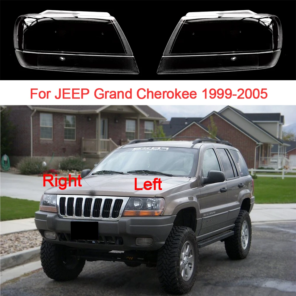 

Стекло для автомобильной фары для JEEP Grand Cherokee 1999-2005 дюйма