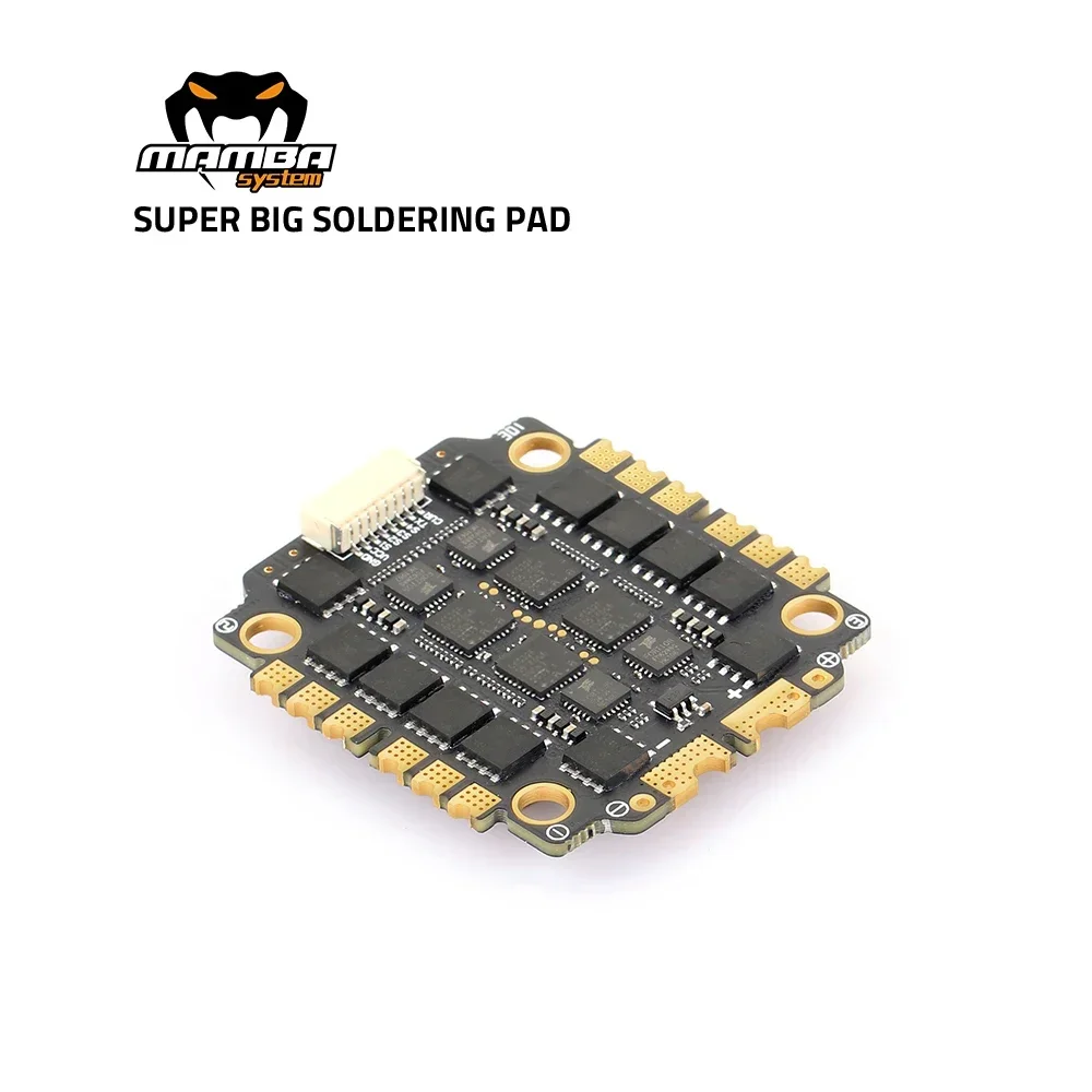 DIATONE MAMBA F65_128K BL-32 4IN1 ESC 65A 6S Dshot1200 Электронный контроллер скорости 30/M3 Запчасти для дрона-квадрокоптера thumbnail 5