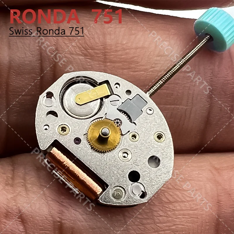 Swiss RONDA 751 Movement Brand New 2 Hands Quartz Movement Watch ...