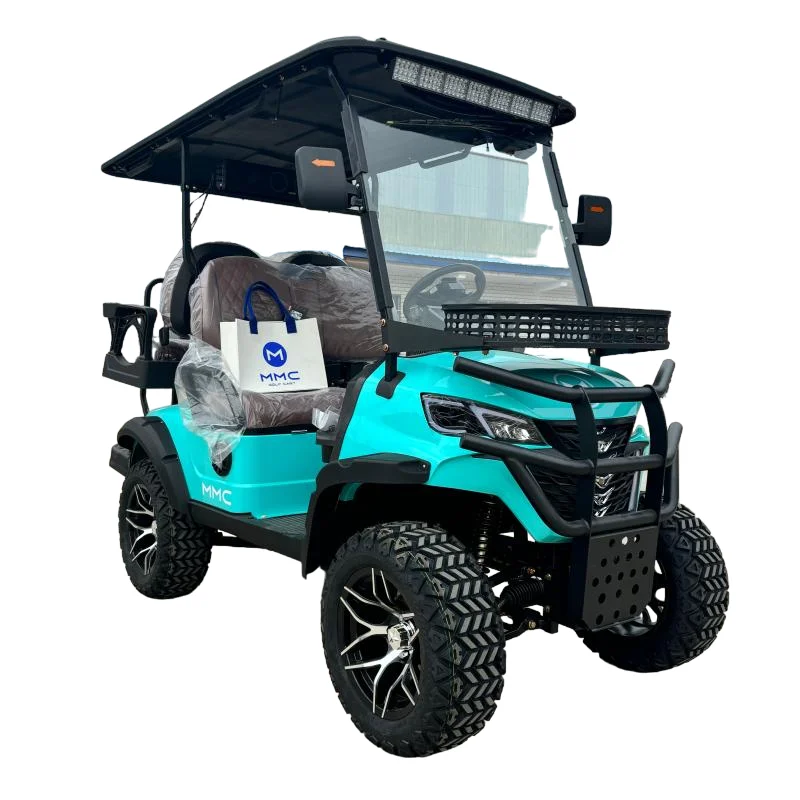 Golf Carts 4 Seater Lithium Gas Scooter Go Kart ATV Buggy Adult Touring Solar 4*4 Electric Cart