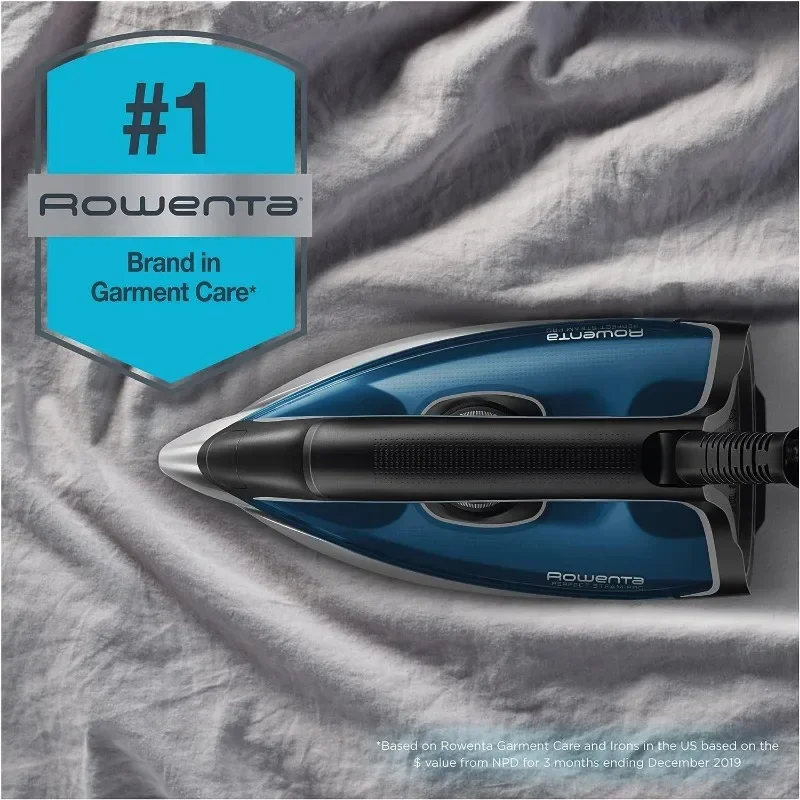 QWRowenta Perfect Steam Pro Stainles Steel Soleplate Professional Steam Station for Clothes 37 Ounce Removable Tank Fast Heat Up 3
