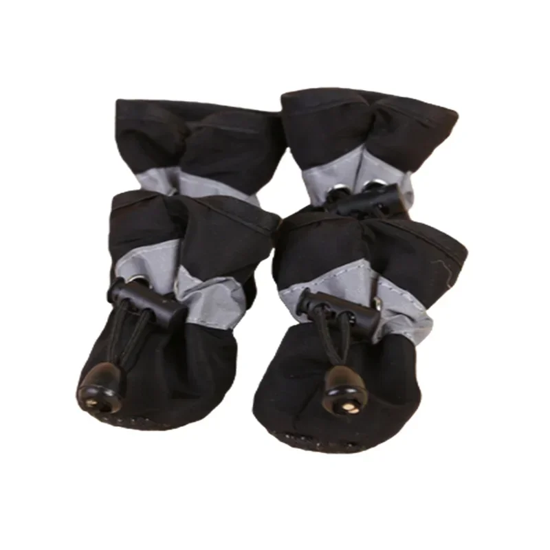 Title 16, 4pcs/set Waterproof Pet Dog Shoes Chihuahua Ant...