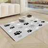 1Pc Absorbent Pet Feeding Mat For Dogs amp Cats Leak Proof Easy Clean Multi-Purpose With Creative Print Design Washable Pet Mat 2