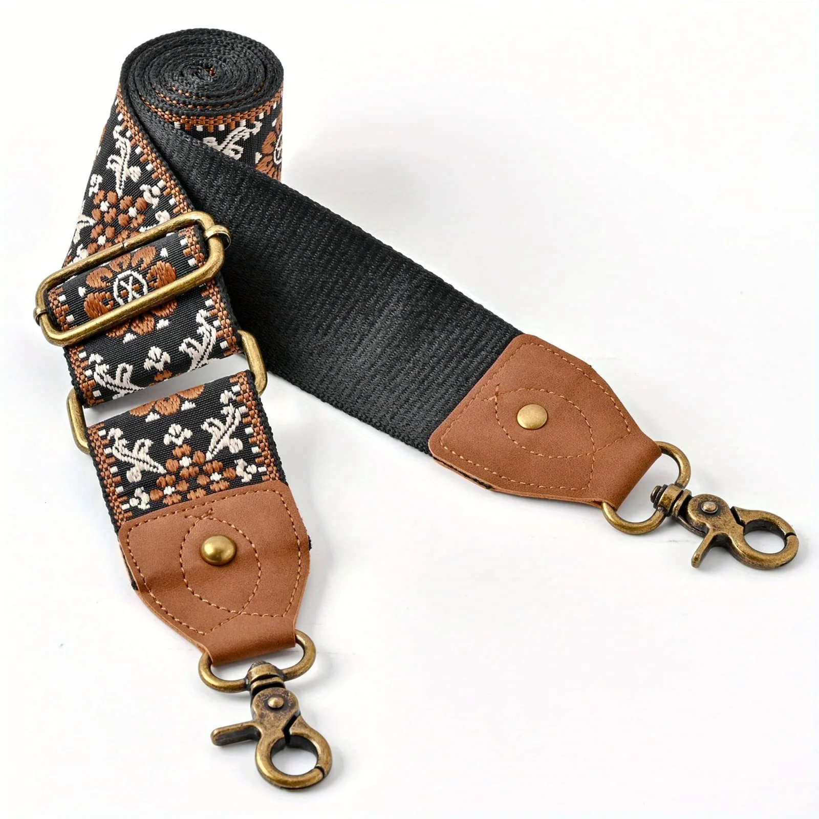 Sangle De Rechange En Toile Pour Sac à Main - Style Guitare, Multicolore - Taille L, Multicolore., Grand