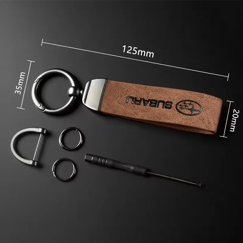 Car Keychain For Subaru Smart Impreza Forester Tribeca Legacy XV