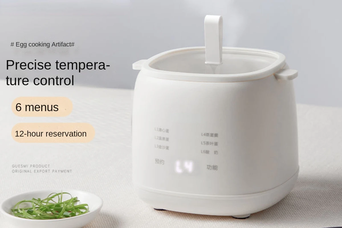 Multifuncional Breakfast Maker com Desligamento Automático Fogão e Vaporizador para Ovos Cozidos e Ovo Personalizar