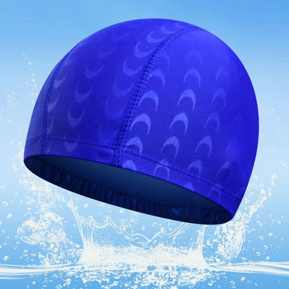 

Cap Swimming Hat Lightweight 30g 40cm To 56cm Adult Universal Balck/Bule Head Cover Sport Accessories Waterproof