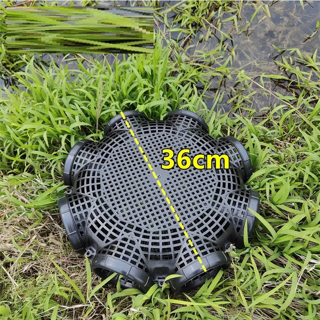 Black Fish Net Cage Fishnet Finless Eel Loach Trap Fishing Pot Durable Plastic Container Mud Cage Container Fishing Traps 6