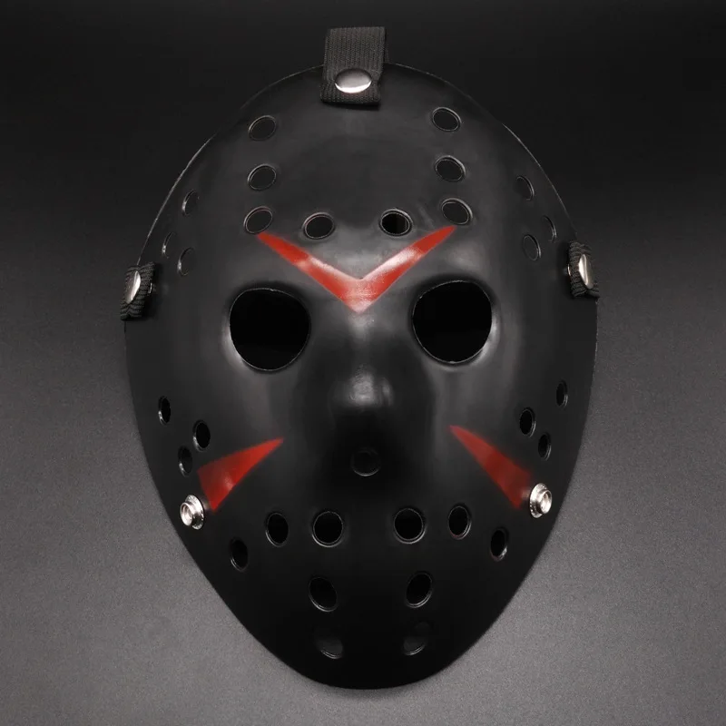 Men Horrible Jason Mask Plastic Masks for Halloween Performances Full Face Mask with Holes Party Cosplay Accessories masquerade mask full face mask half face mask