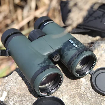 Flat Field ED 10x42 Waterproof Portable Binoculars BAaK4 FMC High-power HD Large Aperture Super Professional High-end Binoculars
