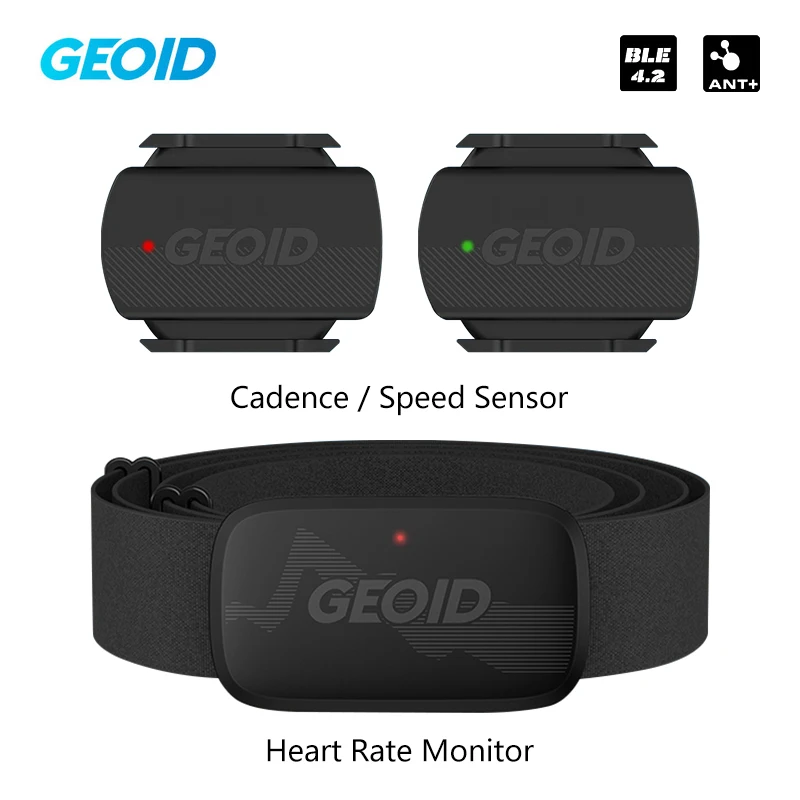 GEOID Speed Cadence Sensor GPS Bicycle Speedometer Bluetooth 4.0 ANT+