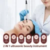 2 IN 1 Ultrasonic Facial Eye Care Machine High Frequency Ultrasound Tightening Anti Wrinkle Skin Deep Cleaning Beauty Massager 2