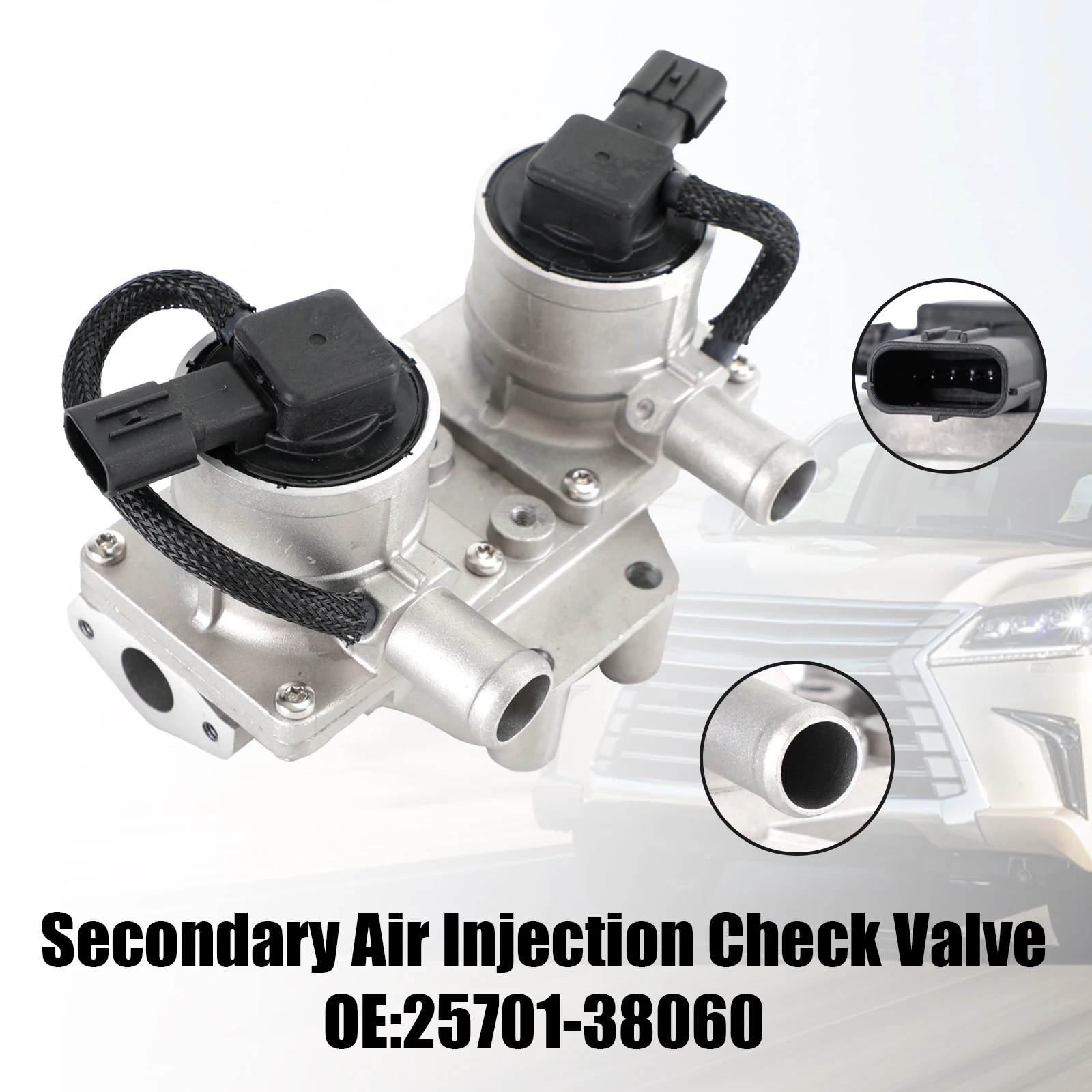 Artudatech Secondary Air Injection Check Valve For Toyota Tundra Land