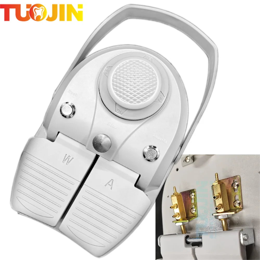 

Dental Chair Standard Dental Control Foot Switch Pedal Cable Dental Chair Accessories Spare Part Multi-function footswitch