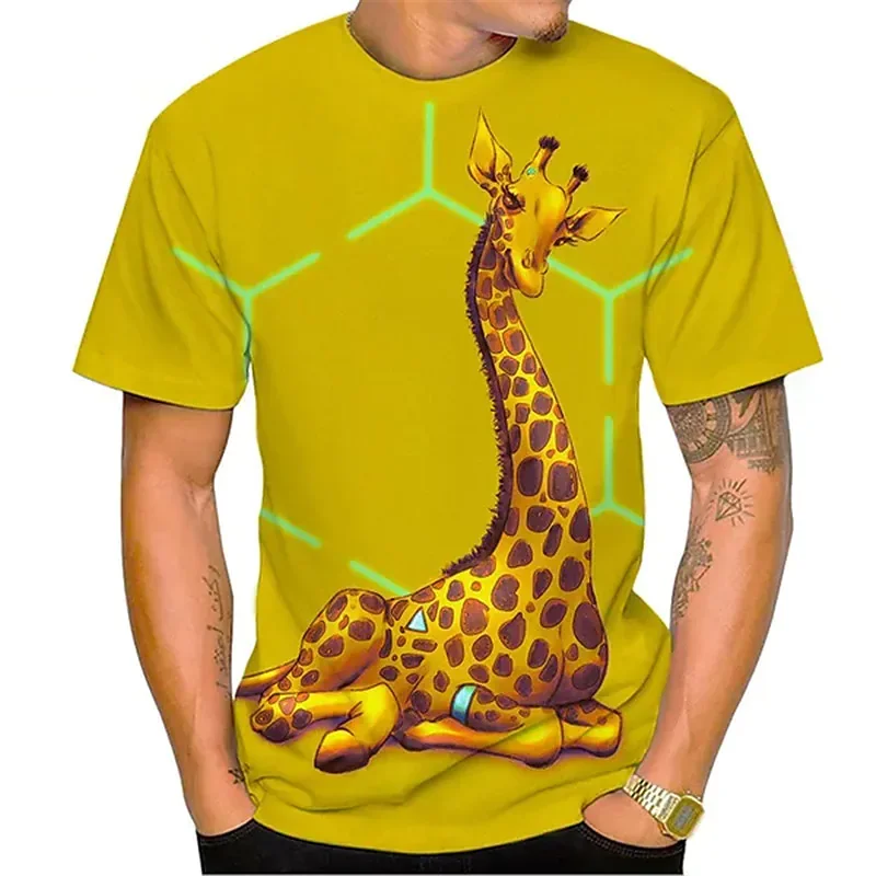 Giraffe Cutie T-Shirt - Design 3 - Animal Social Company