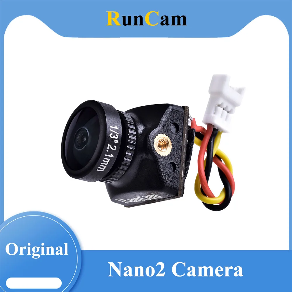 RunCam Racer Nano 2 700TVL 2.1mm(M8) FOV 155° /1.8mm (M8) FOV 17 1/3''CMOST FPV Mini Camera NTSC/PAL for FPV Racing Drone