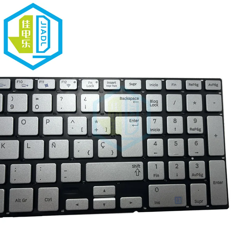 Teclado Backlight Brasileiro Teclados Latinos e Espanhóis Backlight para Samsung Np870z5e Np880z5e Np670z5e 680z5e Np780z5e Brasil Espanha - Imagem 4