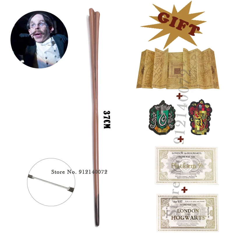 Filius Metal Core Magic Wands with the Map 2 Tickets Lables No Box Children Toy |