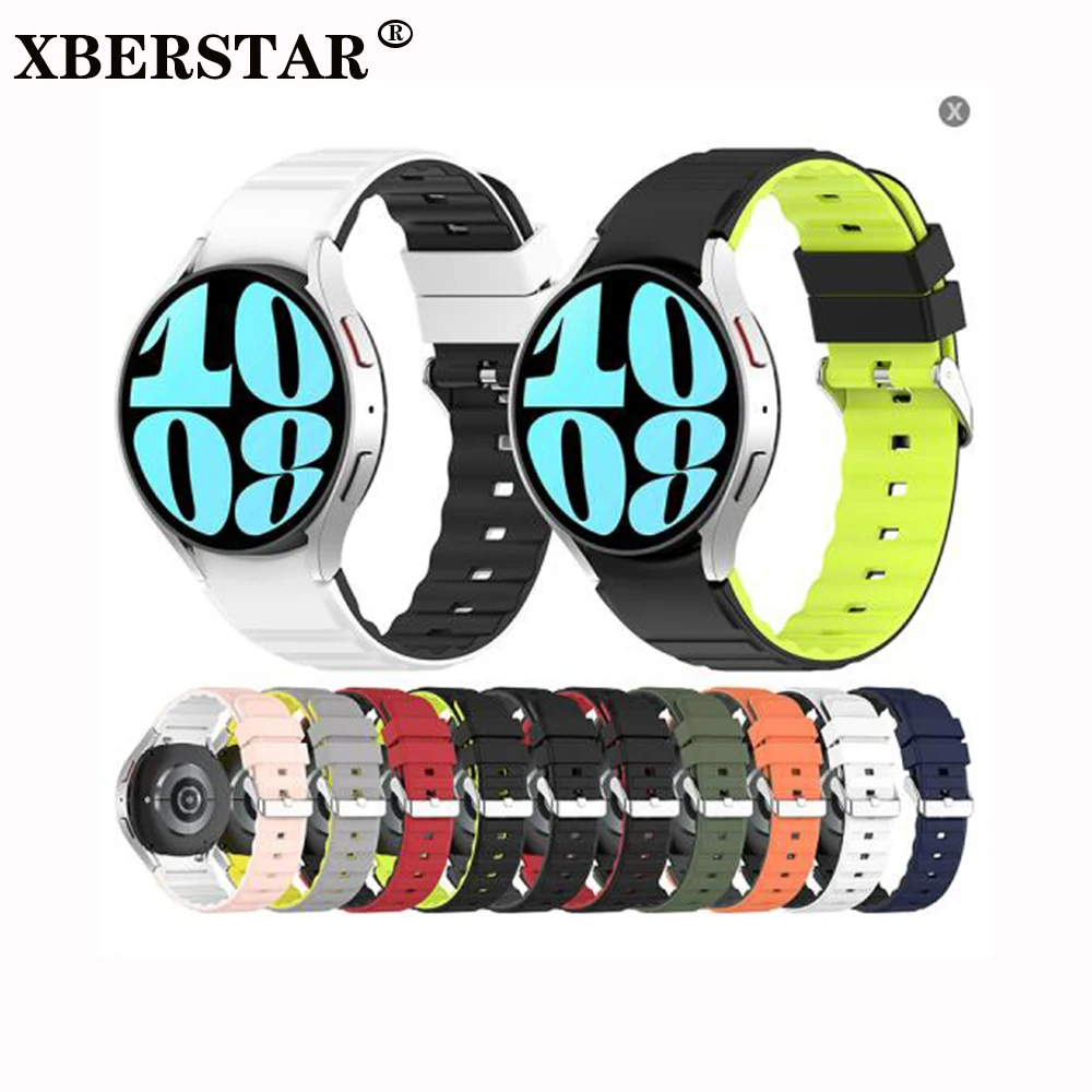 Cinturino In Silicone Per Samsung Galaxy Watch 6/5/4 Bracciale Originale Per Galaxy Watch 4 Classic 46Mm Correa