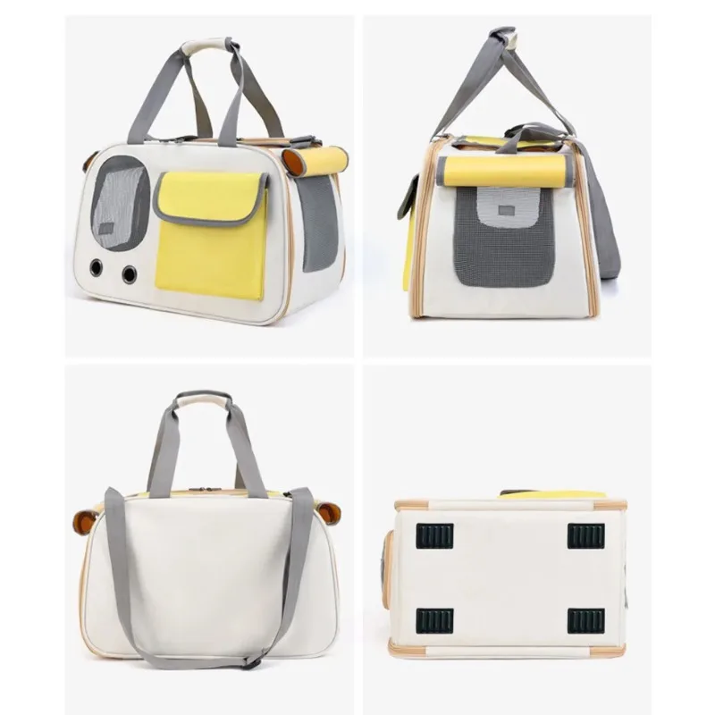Portable Pet Dog Carrier Bag Portable Foldable Shoulder Bag Outdoor Handbag Transport Small Dogs Cats Pet Supplies Pet Carrier Bag Pet Bag