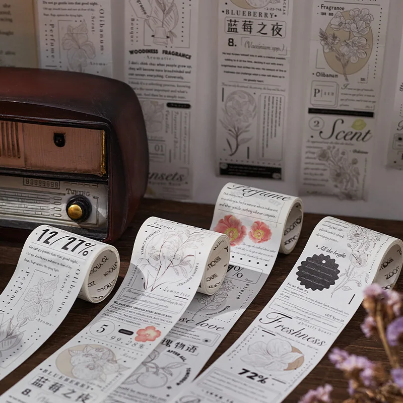 

Washi Tape Retro ins DIY Decor Planners Scrapbooking Sticker Making Paper Decoration Tape Adhesive School Party Supplies