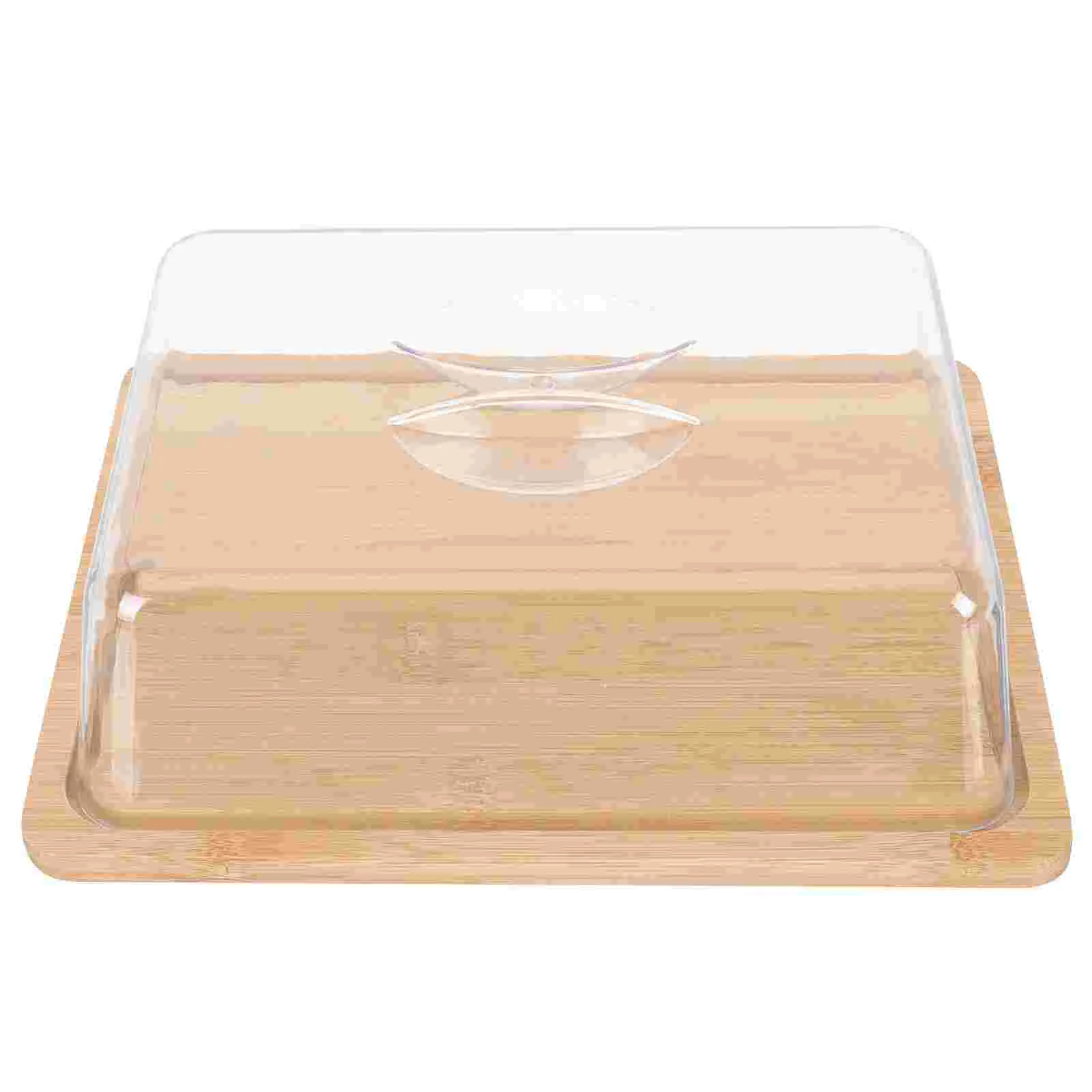 

Snack Box with Lid Butter Holder Container Dish Counter Dishes Funny Large Wide