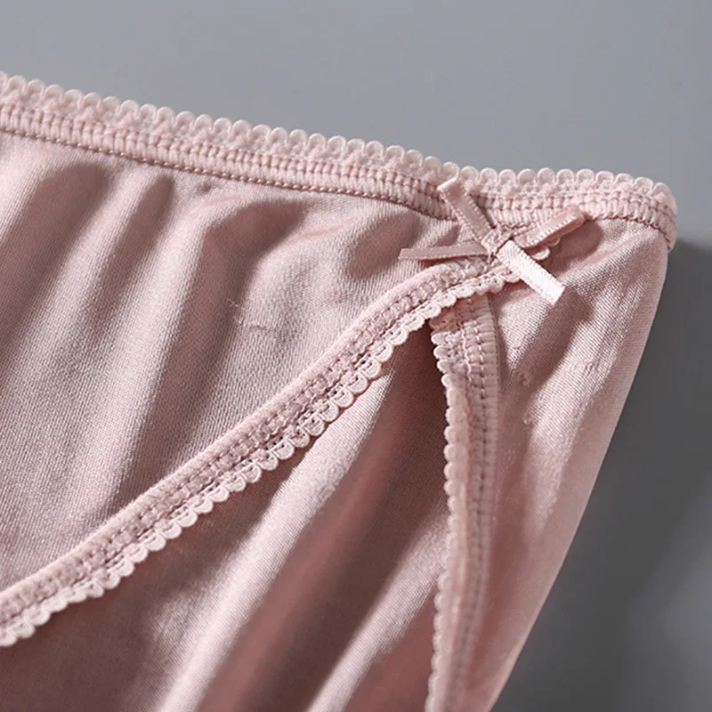 Natural Silk, Apricot Milk Silk Panties, Silk Knickers, Silk Lingerie 