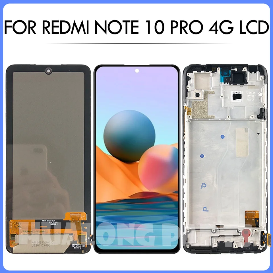 Écran OLED Tactile Pour Xiaomi Redmi Note 10 Pro/11 Pro/Poco X4 Pro – Neuf