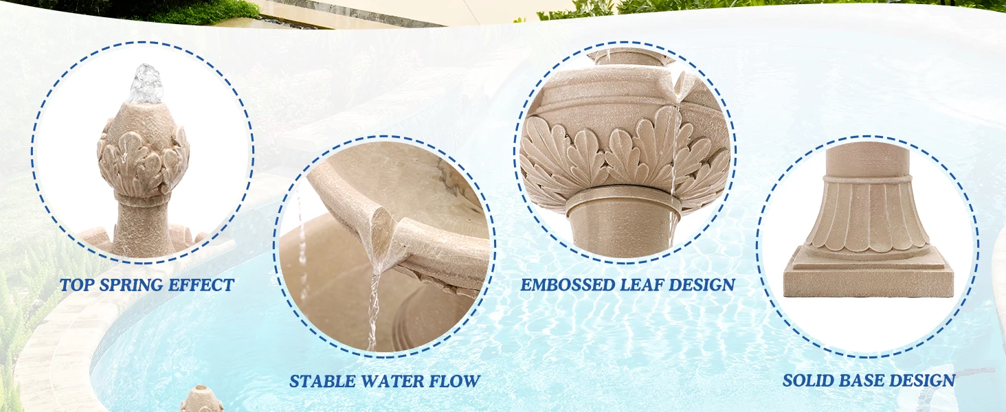 Outdoor Water Fountains