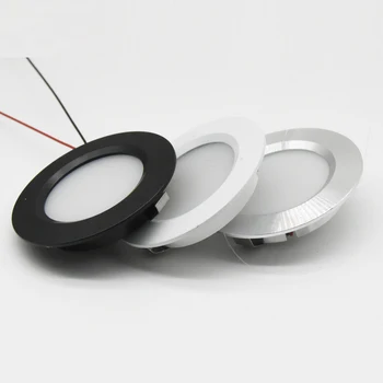 다운라이트 미니 LED 스폿 조명, 주방 요리 후드 가구 램프 캐비닛, 12V 전구 CE SAA, 슬림 14mm, 3W, 5W, 12 볼트, 24 볼트