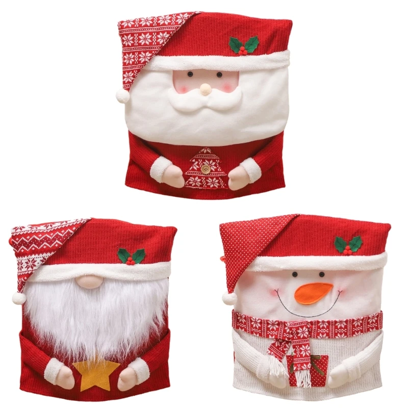 

Christmas Kitchen Chair Decor Covers Christmas Chair Covers Red Hats Dining Chair Slipcovers Christmas Chair Back Covers