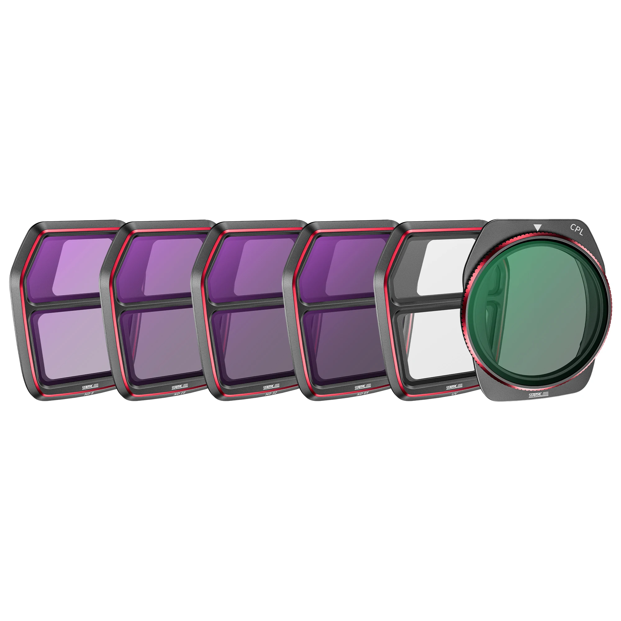 Pack 4 Filtres ND/CPL pour DJI Air 3S - ND16/64/256 + CPL