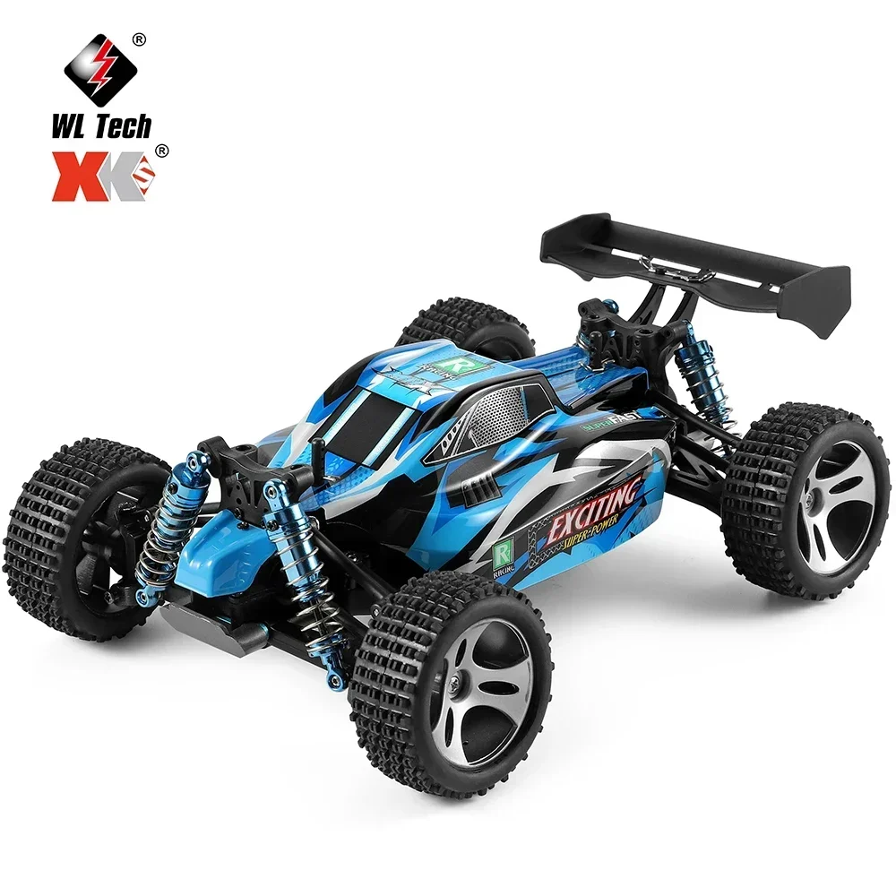 Wltoys 184011 4WD RC카, 브러시리스 모터, 무선 제어 트럭, 고속 30 km/h, 1/18 등반 드리프트, 소년용 오프로드 버기 장난감