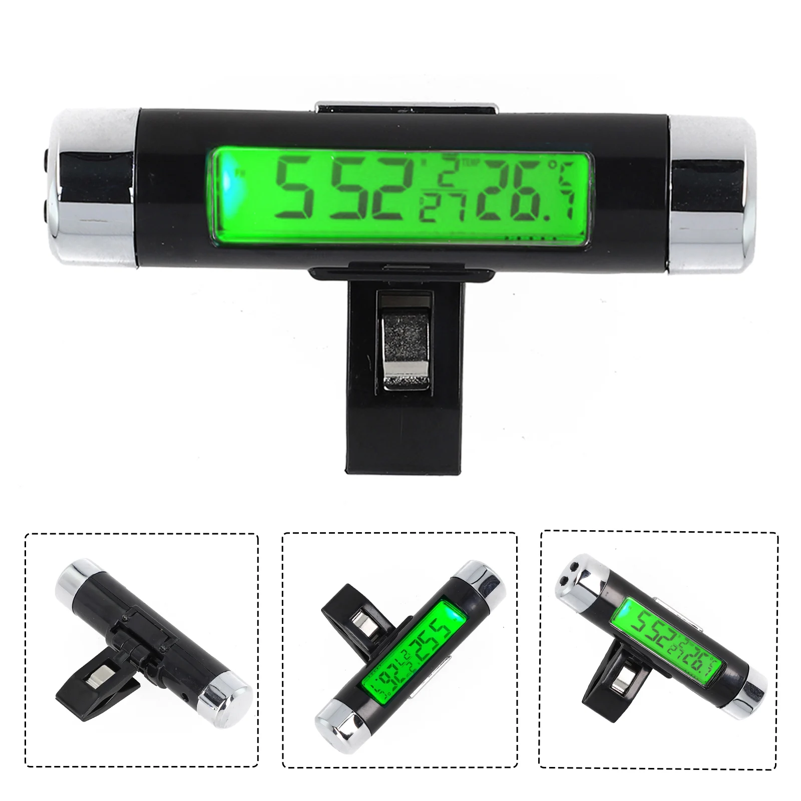 

Car Digital LCD Clock/Temperature Display Electronic Clock Thermometer Car Digital Time Clock Car Accessory Car Dashboard