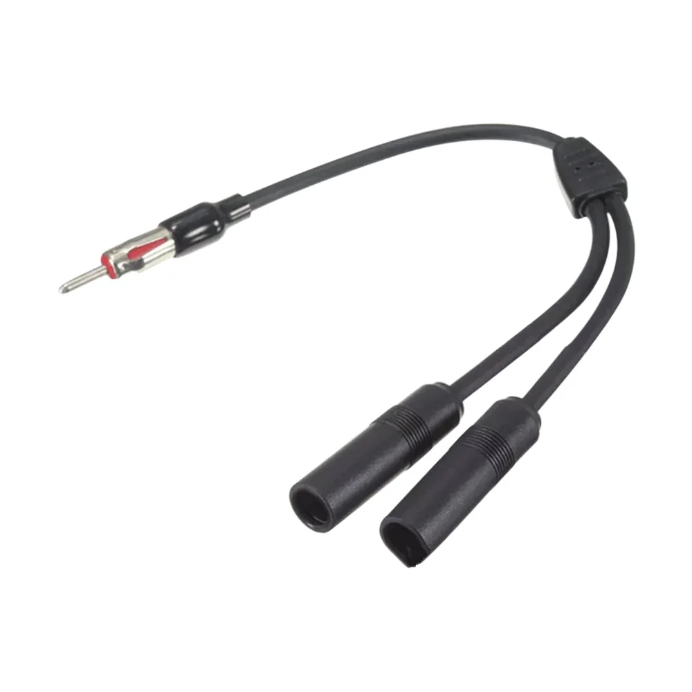 Car Antenna Adapter Two Female One Male Antenna Modification Car GPS Antenna Modification Supplies usb c data cord practical stable output 40gbps type c male to female extension cable data line office supplies