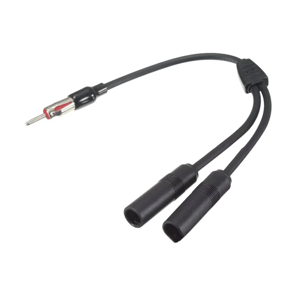 Car Antenna Adapter Two Female One Male Antenna Modification Car GPS