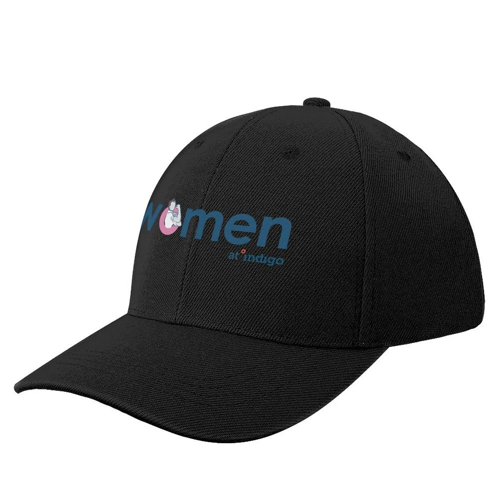 

Indigo Women's Network Logo Baseball Cap Wild Ball Hat Icon Fluffy Hat Women's Hats 2024 Men's