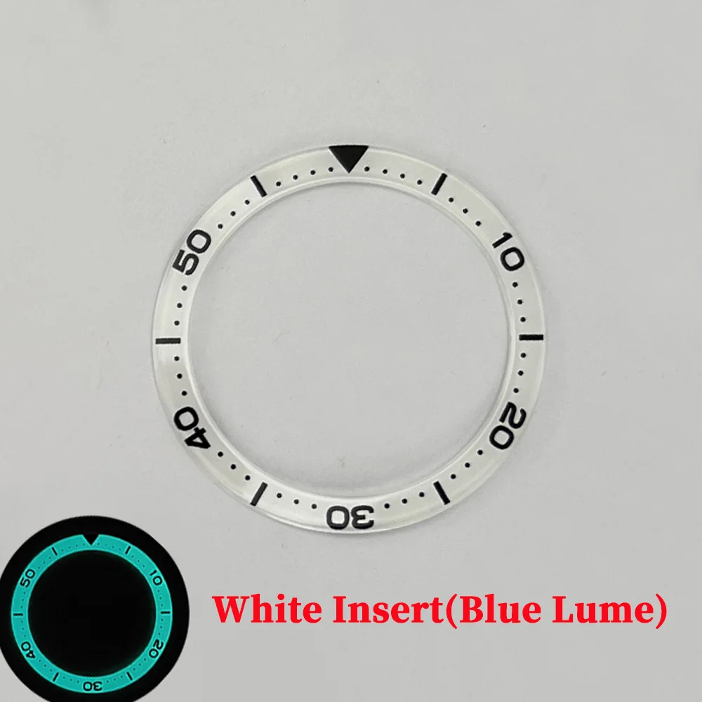 HEIMDALLR Watch Parts 40.35mm Full Luminous Mineral Glass Watch Bezel Insert Suitable For SBDC053 Case